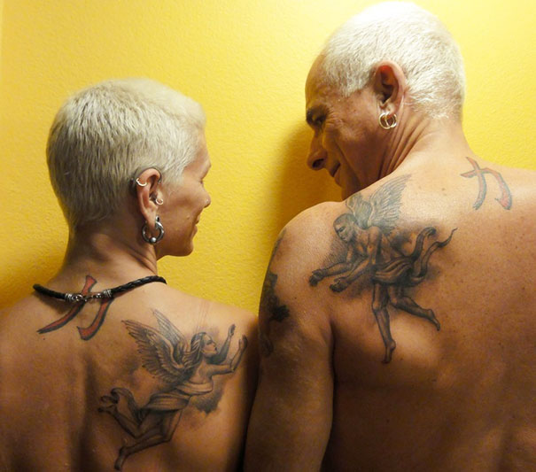 татуировки в старости