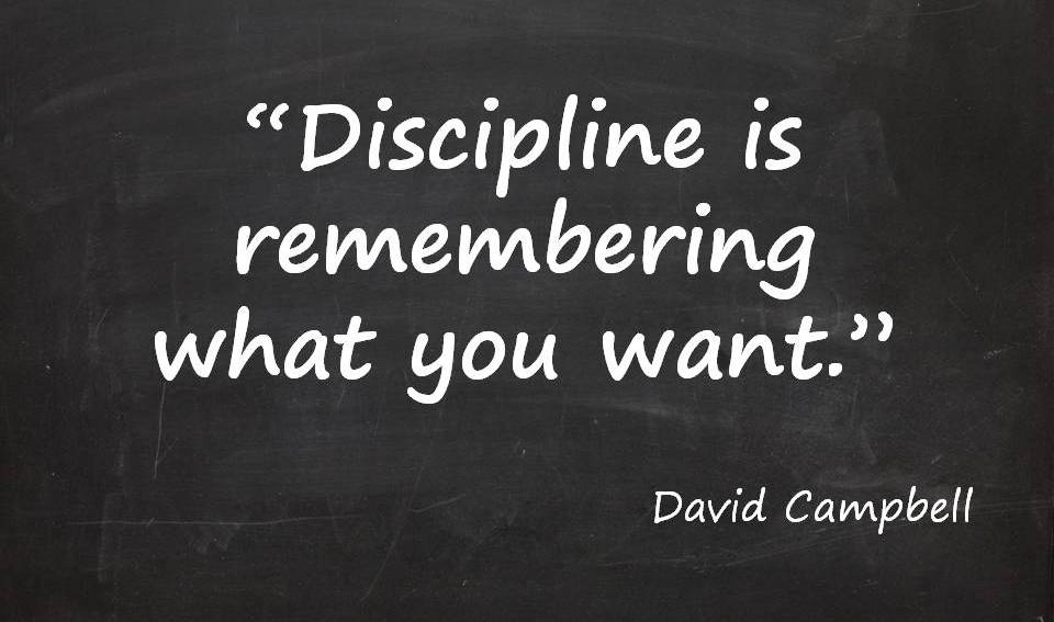 Discipline-is
