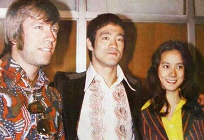 Chuck-Norris-Bruce-Lee-and-Nora-Miao