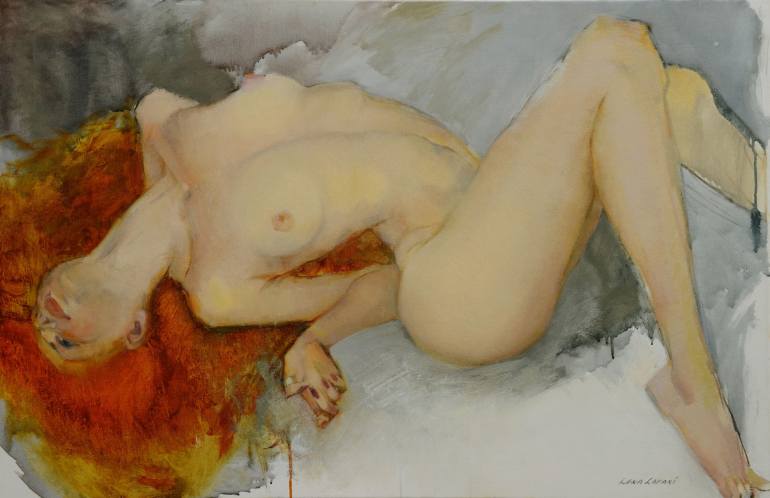 Lena Lafaki. Nude #1