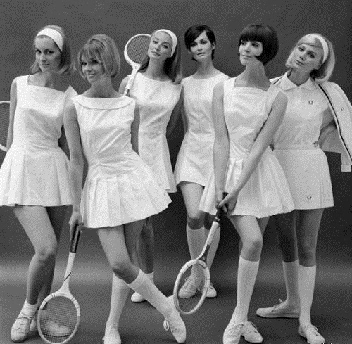 Теннисистки. Лондон, 1964г.