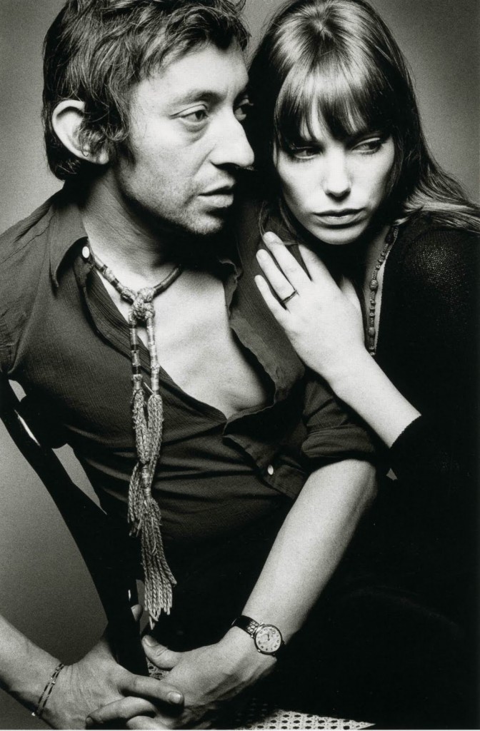 Серж Генсбур и Джейн Биркин, 1970, Париж