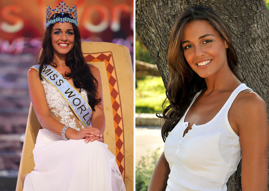 #18 Kaiane Aldorino (Gibraltar), Miss World 2009