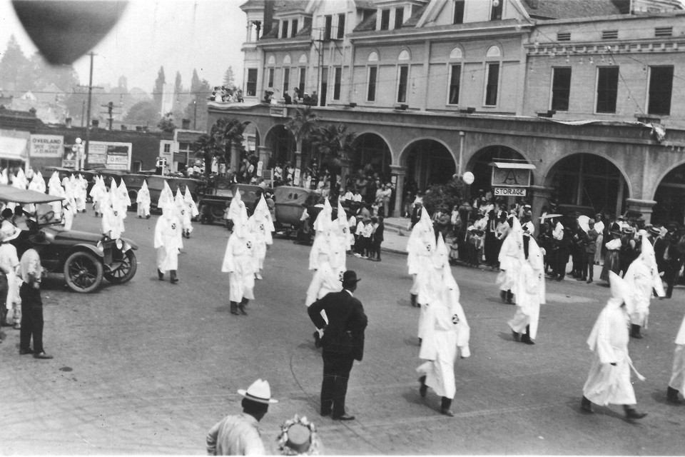 Парад Ку Клукс Клана, 1920–е годы, Ашленд, США